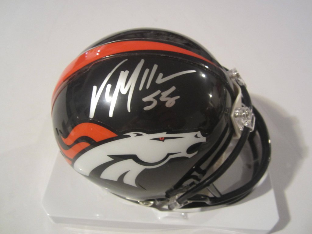 von miller signed helmet
