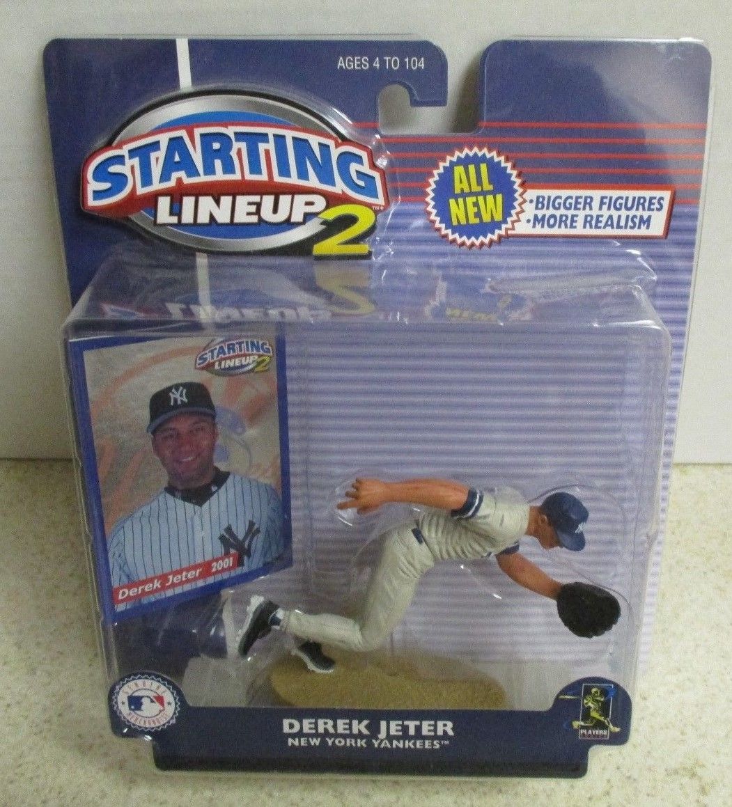 1999 Starting Lineup Derek Jeter Yankees de New 